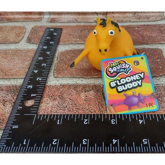 Fat Horse Ja-Ru Stretchy Toy Figure Squishy Animal Stretchable Squeeze Pony 3+ - Picture 13 of 13